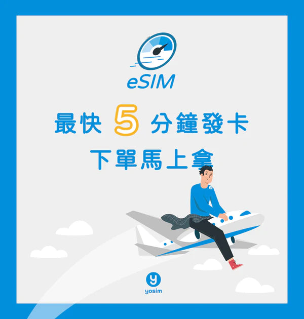 中国のeSIM合計